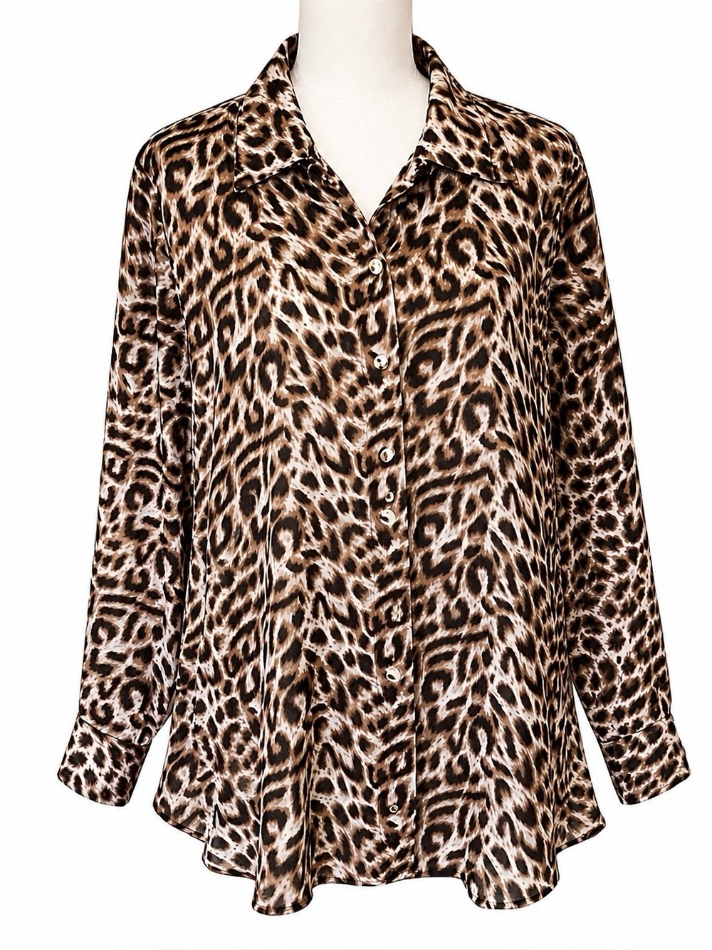 ✅🌹Ashley Stewart Cover buttoned Long Sleeve Shirt